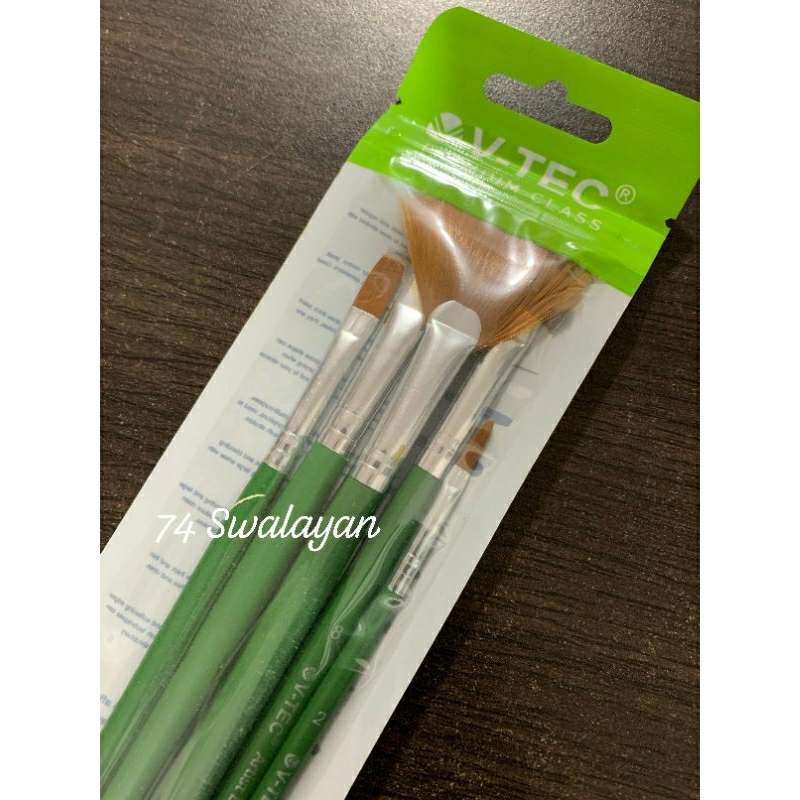 

V-TEC SET KUAS LUKIS PREMIUM ISI 6 PCS VT-7718/6