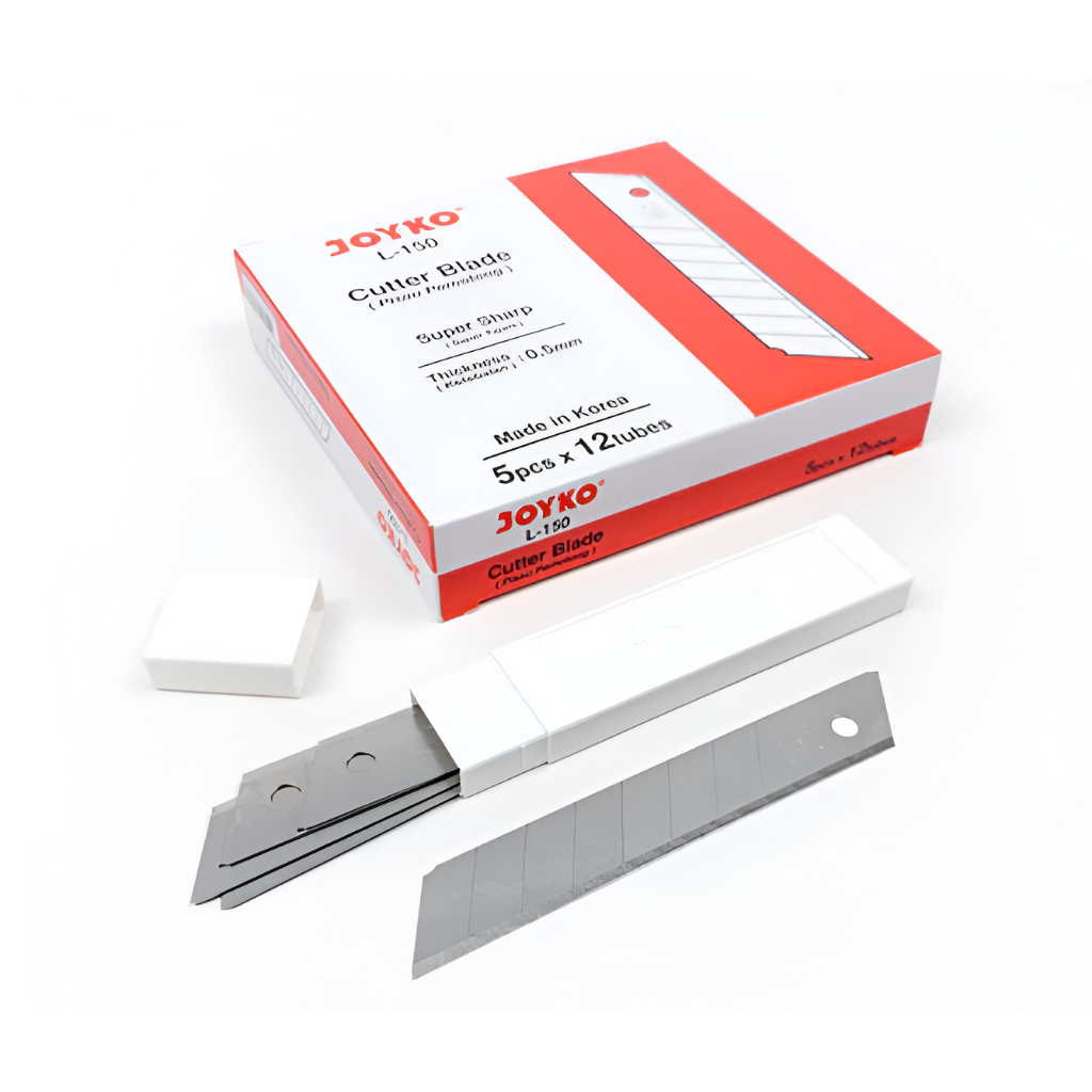 

Isi Cutter Besar Joyko L-150 Refill Pisau Blade Tajam L 150 Kuat Murah Pemotong Potong Silet
