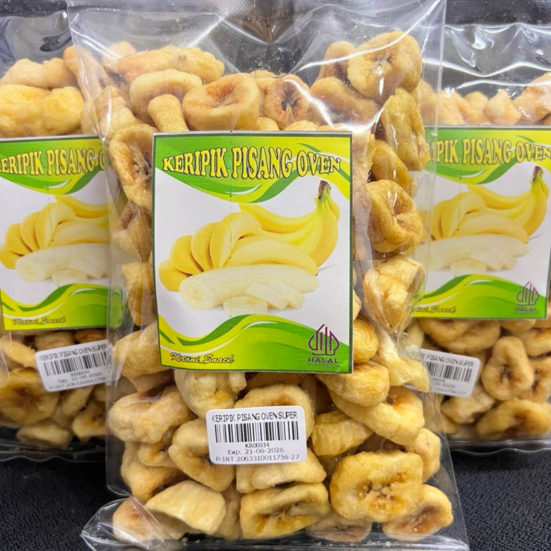 

KERIPIK PISANG OVEN 500GR 250GR KUALITAS SUPER MANIS ASLI PISANG