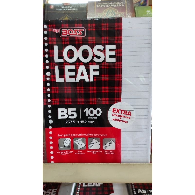 

Isi Binder Loose Leaf A5 B5