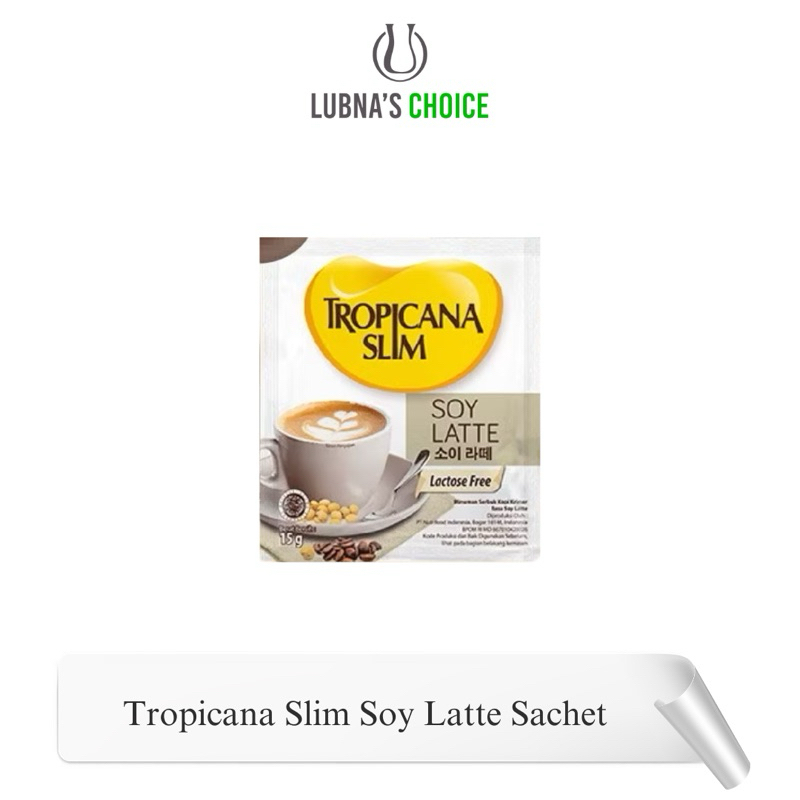

Tropicana Slim Soy Latte 1 Sachet