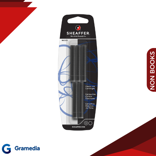 

Gramedia Medan - Sheaffer Reffil ink catridge black