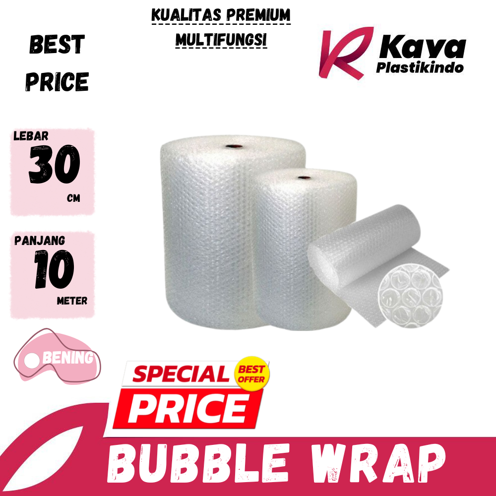 

Bubble Wrap 30cm X 10m/bubble wrap/bubblewrap murah/bubble plastik/plastik bubble/wrap bubble murah.