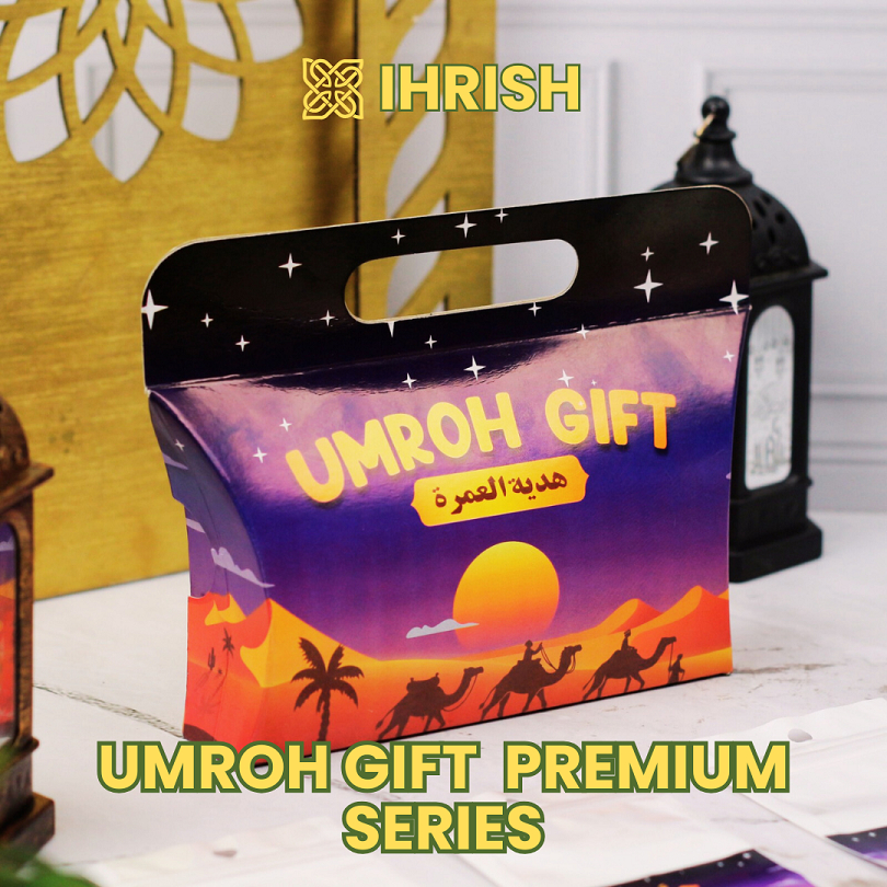 

IHRISH - Paket Umroh Gift Full Color Premium | Souvenir Umroh | Hampers Umroh Unik | Oleh Oleh Umroh