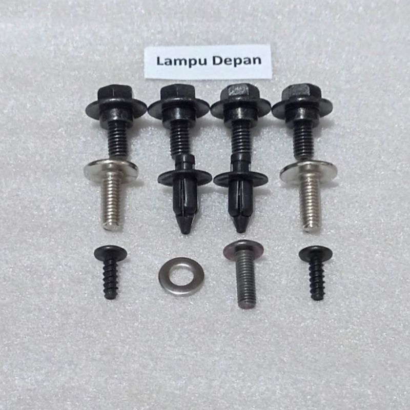 Baut Full Set Cover Bodi Body Lampu Depan Honda CB 150 R Old / Lama V1 K15