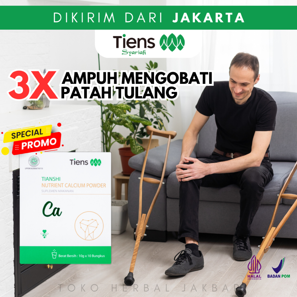 [ORIGINAL] Susu Tiens Untuk Patah Tulang Original Kalsium Tianshi Nutrient Calsium Calsium Powder Bu