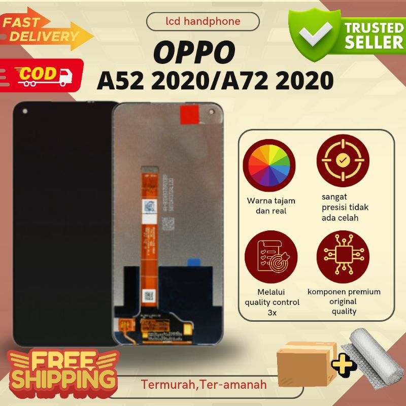 LCD OPPO A52 2020/A72 2020/A92 2020 FULLSET TOUCHSCREEN 100% ORIGINAL