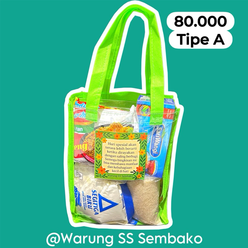 

Paket Sembako Murah Hemat Terjangkau Lengkap Komplit Hampers Hadiah Kado Beras Minyak Gula 80 ribu
