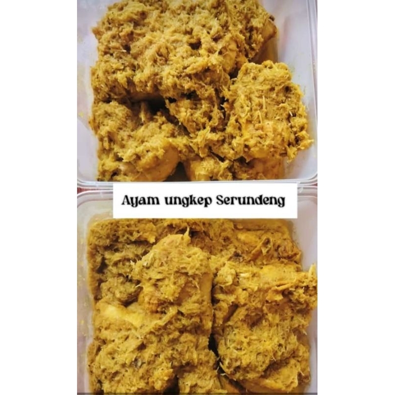 

Ayam Ungkep Serundeng