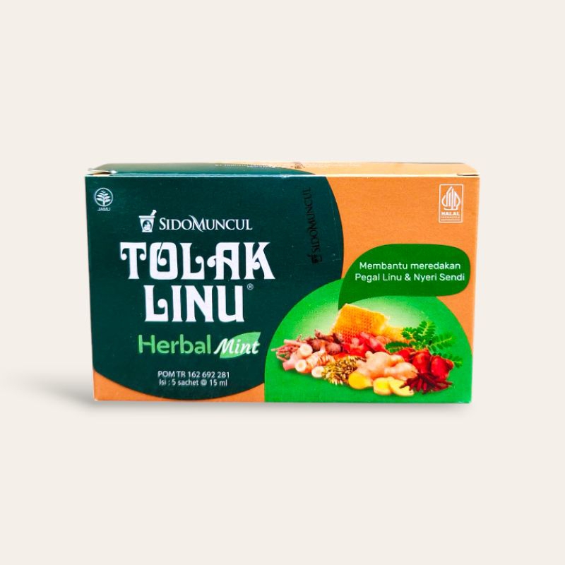 

Sido Muncul Tolak Linu Herbal Mint Box - 5 Sachet @ 15 ml