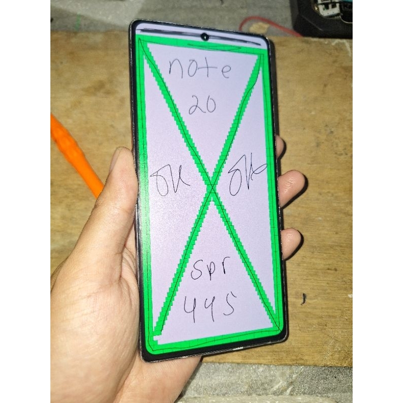 Lcd samsung note 20 original copotan
