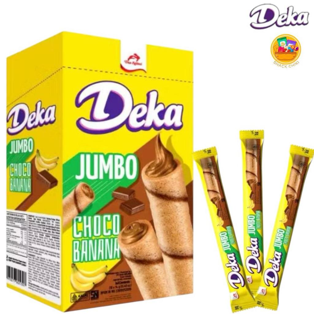 

DEKAA JUMBO CHOCO BANANA 1 BOX 20 PCS