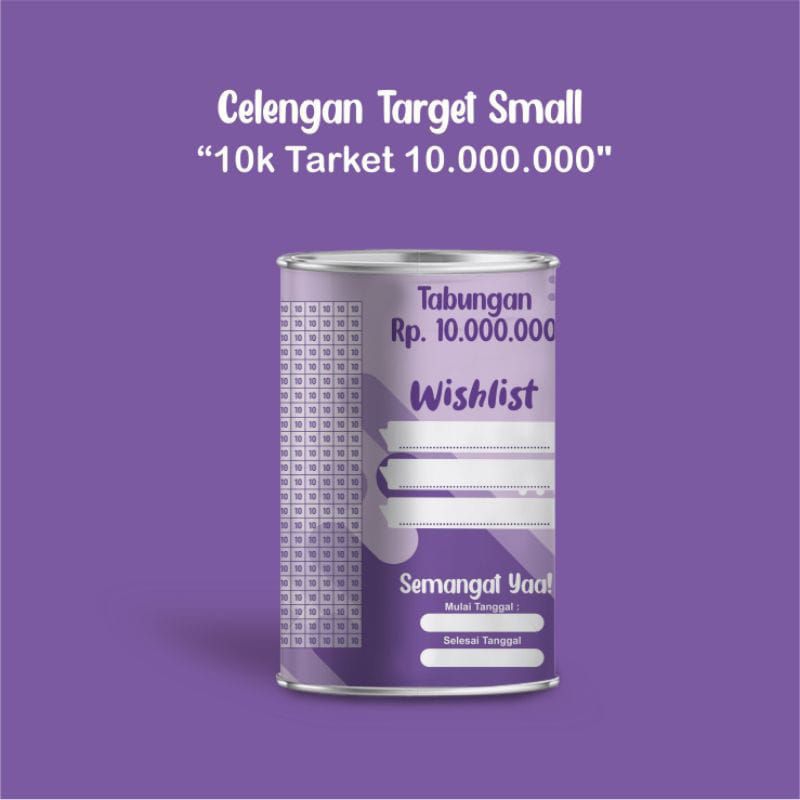 CELENGAN TARGET VIRAL, CELENGAN TARGET SMALL MURAH, CELENGAN TARGET (10K Get 10Jt)