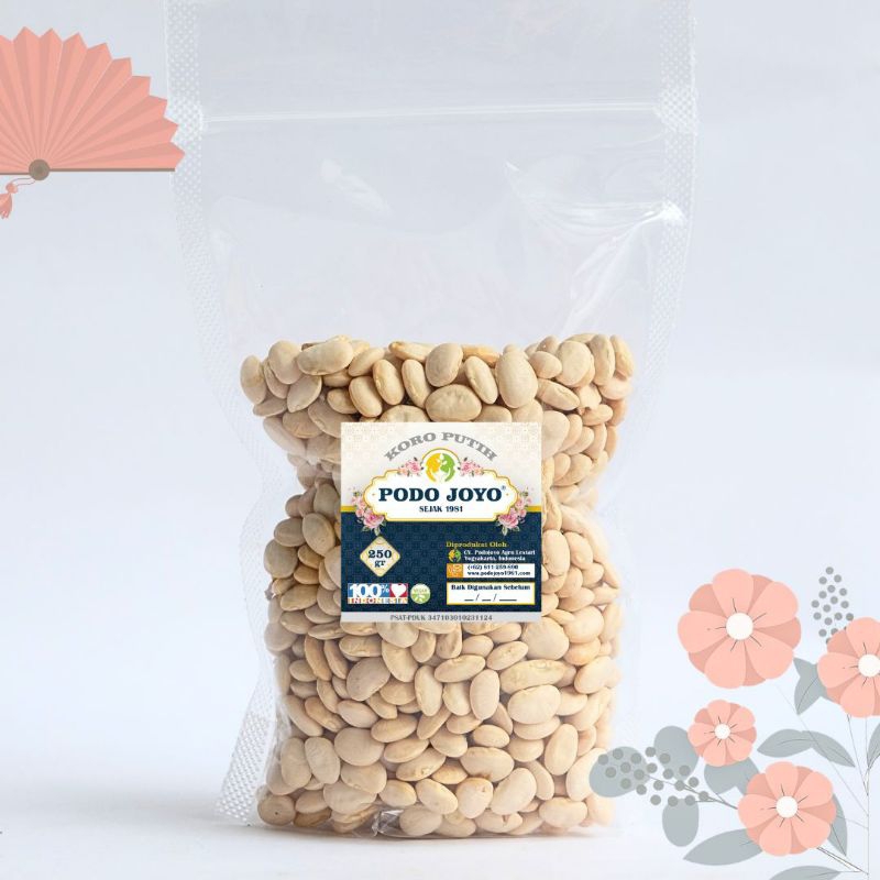 

Koro Putih Podo Joyo 250GR (Grade A)