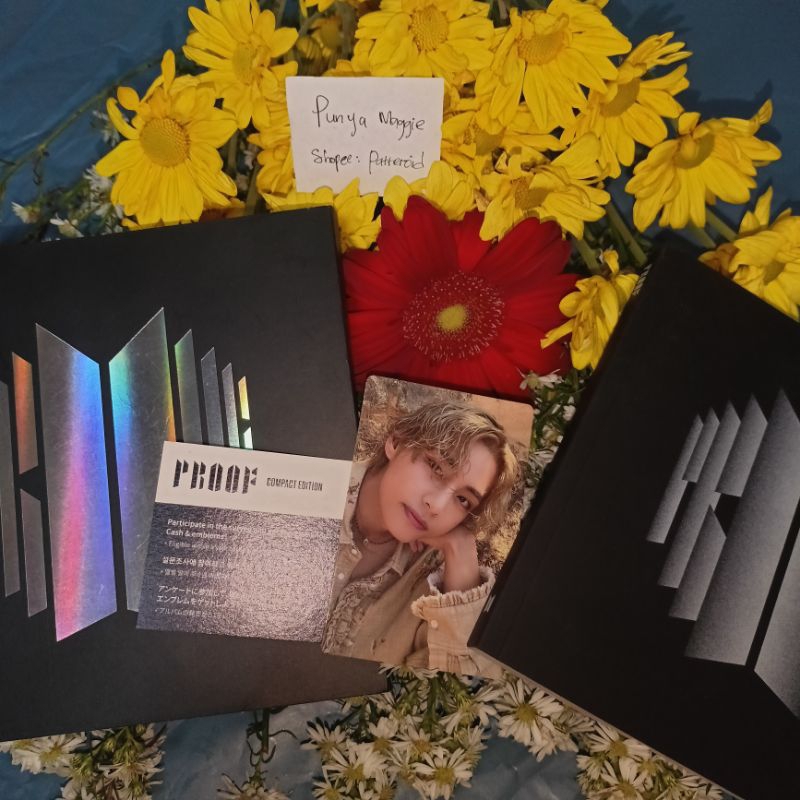 [READY] ALBUM BTS PROOF PHOTOBOOK PHOTOCARD PC TAEHYUNG V