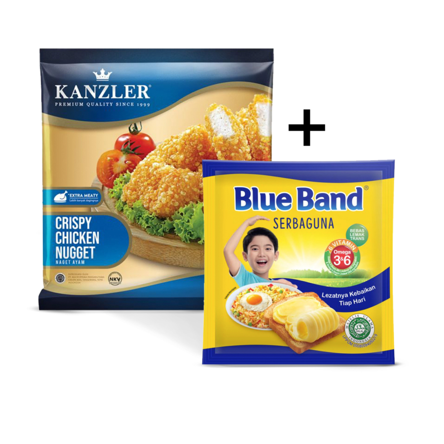 

Promo Kanzler + Blueband Sachet 200g