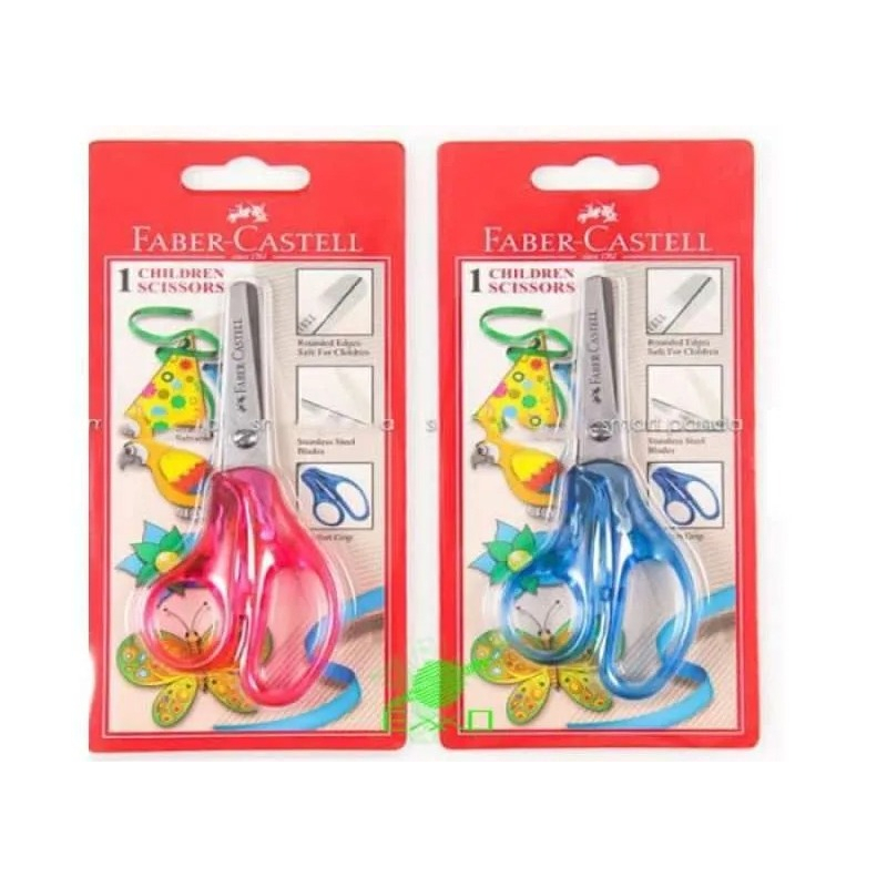 

Faber-Castell Children Scissors Gunting Anak-anak Ergonomis