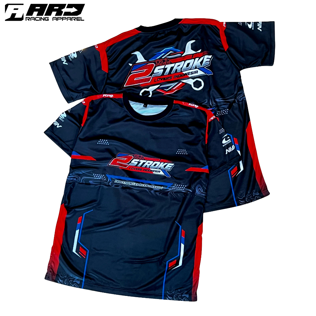 Kaos jersey racing 2 stroke lover indonesia - Baju Jersey 2stroke 01