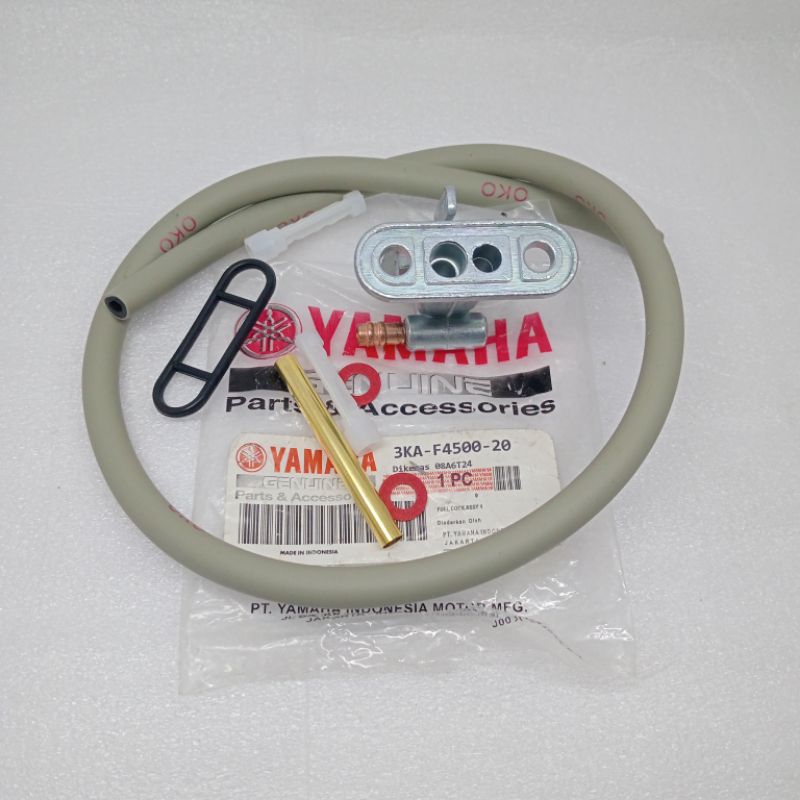 Keran Bensin Tangki+Selang Bensin 3XA Yamaha RX-King/RXS/RXZ/Scorpio/YT 115/RX Special/RZR Ori