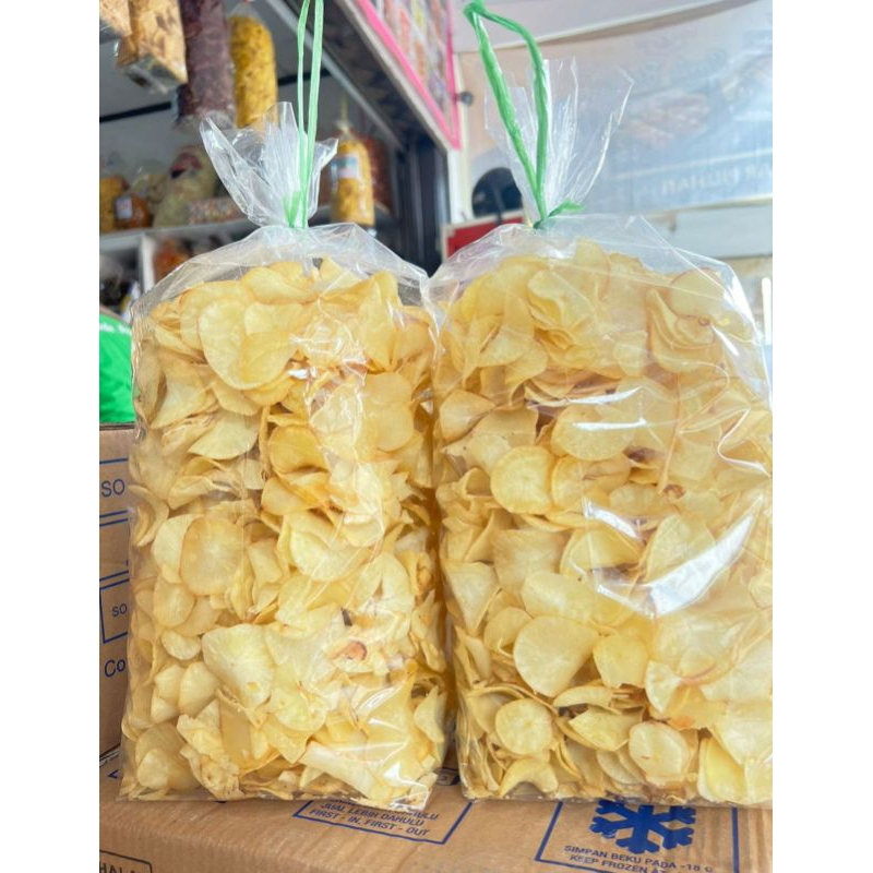 

Keripik Singkong Asin Renyah Dan Gurih 1kg Khusus Instan SpX