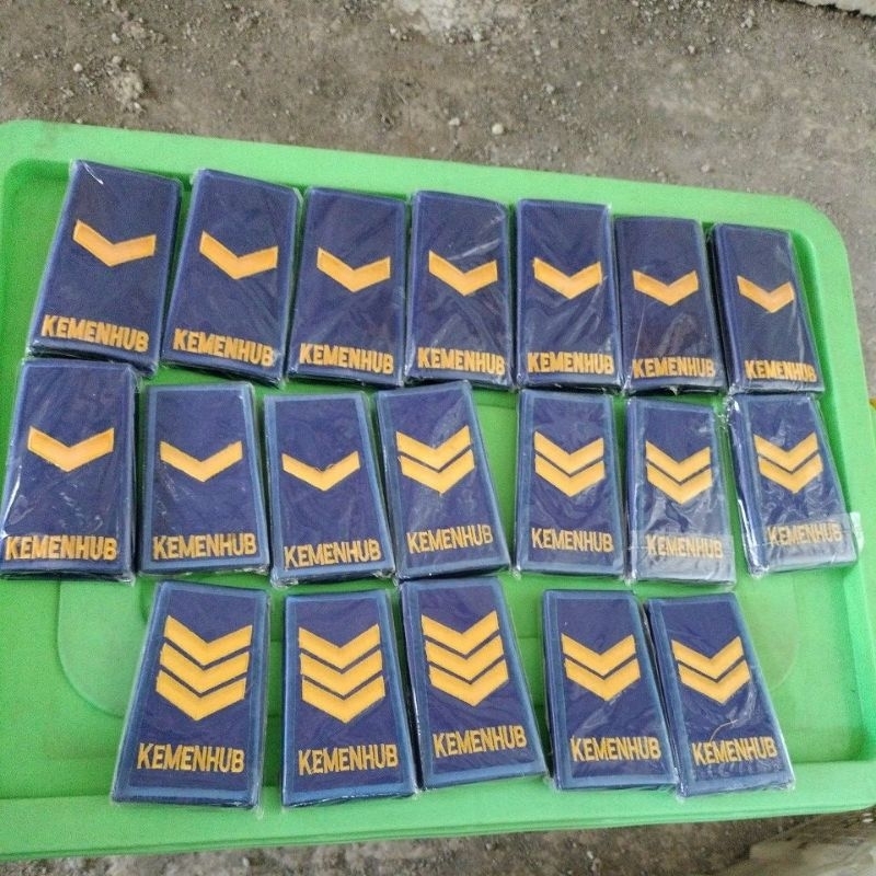 pangkat kemenhub gol 2/tanda pangkat kemenhub/pdh kemenhub