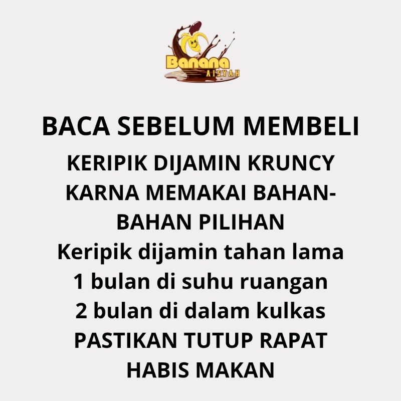 

Ukf5Pc6F4H (Kuliner.Kita) Keripik Pisang Lumer Premium 150Gram