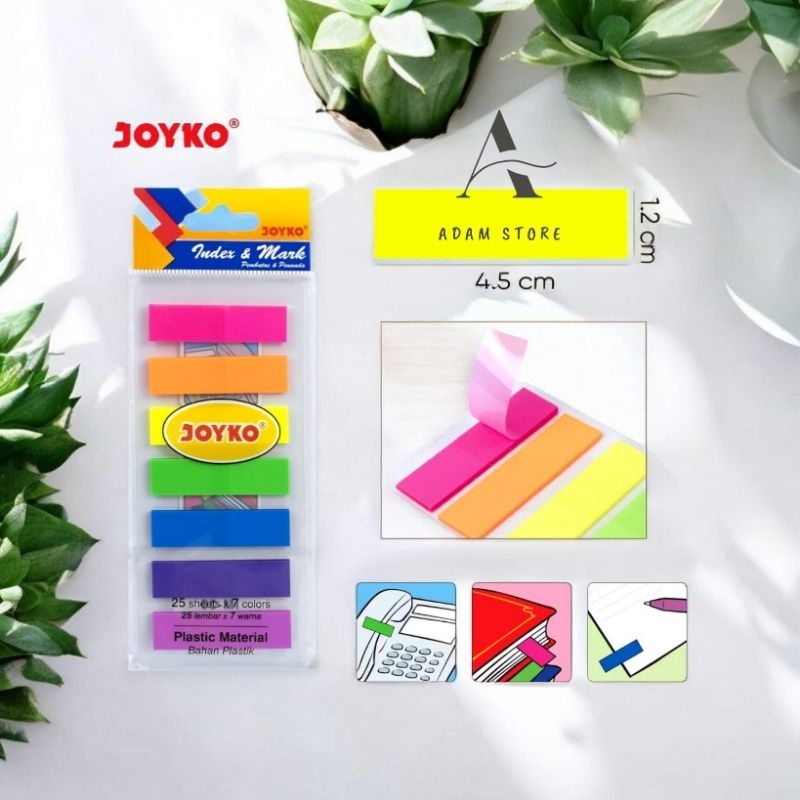 

Indeks & Mark Penanda Pembatas Joyko IM-33 Plastik