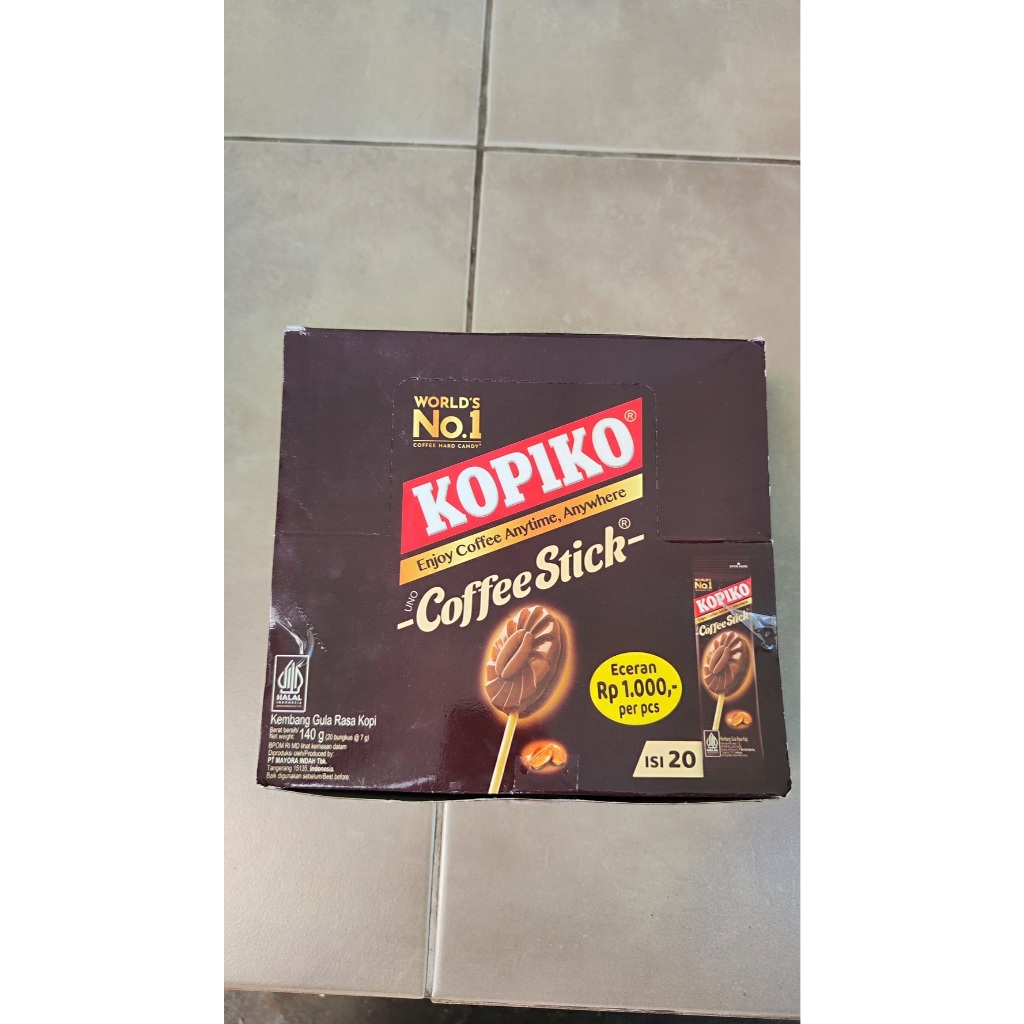 

Kopiko Stick 140gr isi 20pcs - [GOJEK/GRAB]