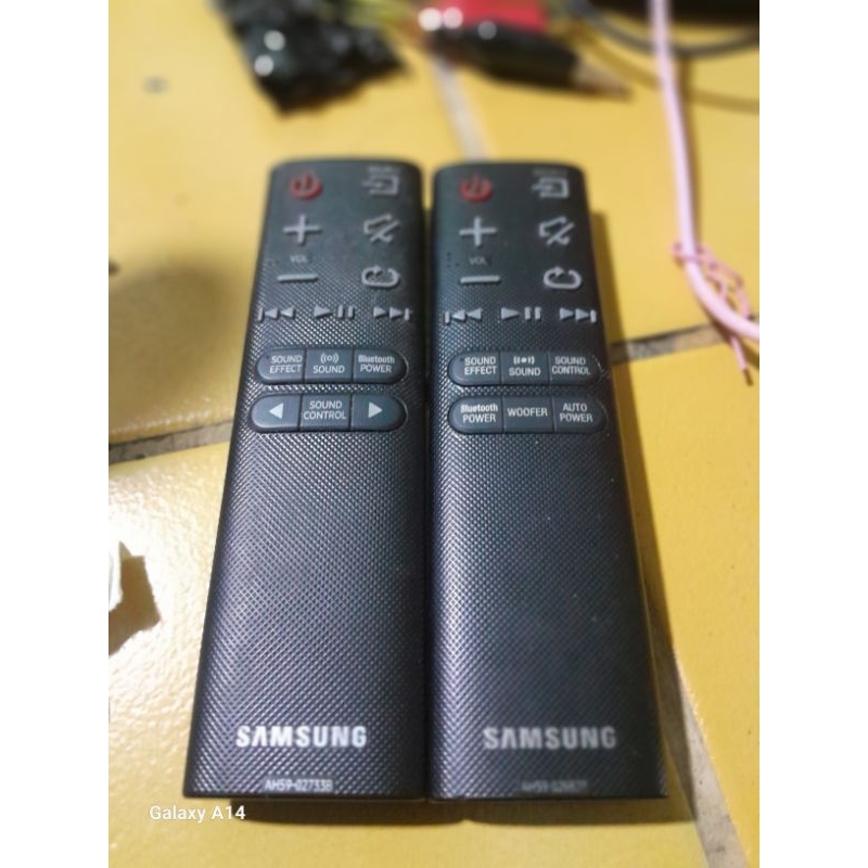 remote soundbar SAMSUNG