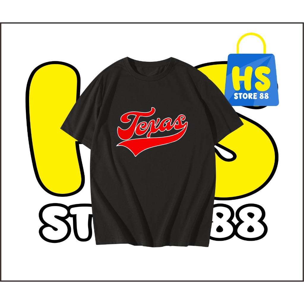 BAJU TEXAS AMERIKA - KAOS TEXAS AMERIKA - SOUVENIR TEXAS AMERIKA OLEH OLEH TEXAS AMERIKA TYPE 2