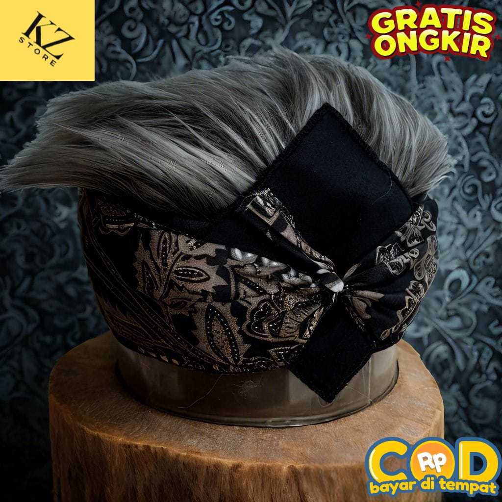 Udeng Kepala Original Ikat Kepala Bali Putih