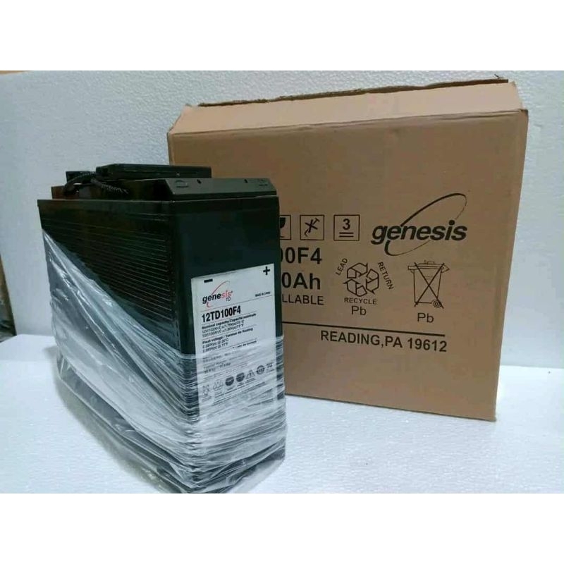 Battrey vrla merek Genesis 12v 100ah new