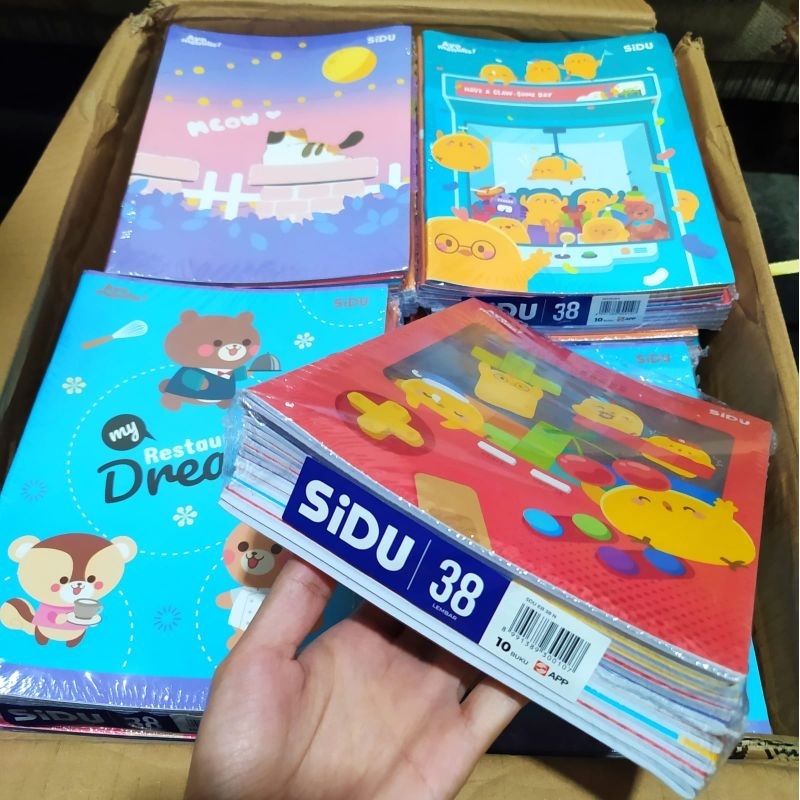 

BUKU Tulis Sidu Buku Sekolah 1pack