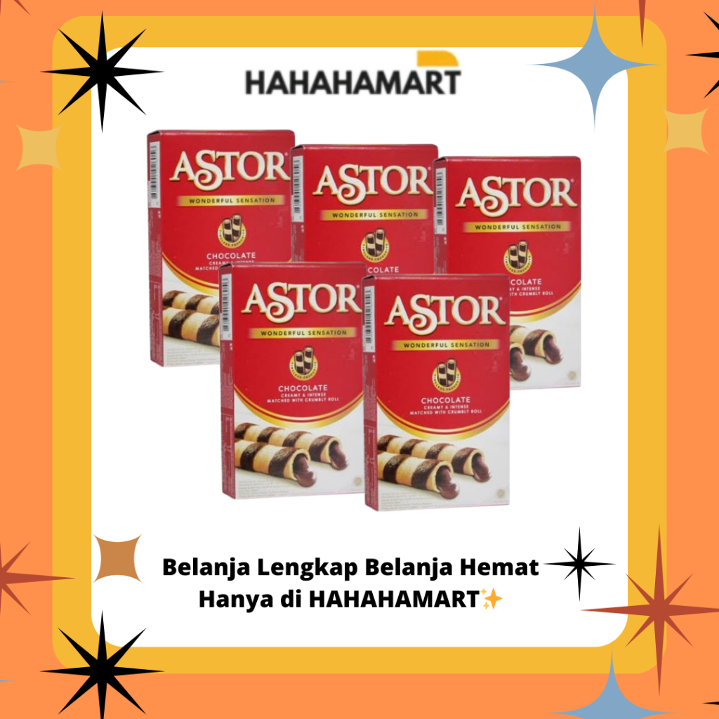 

Astor Double Chocolate 40gr Harga Paket Isi 5pcs