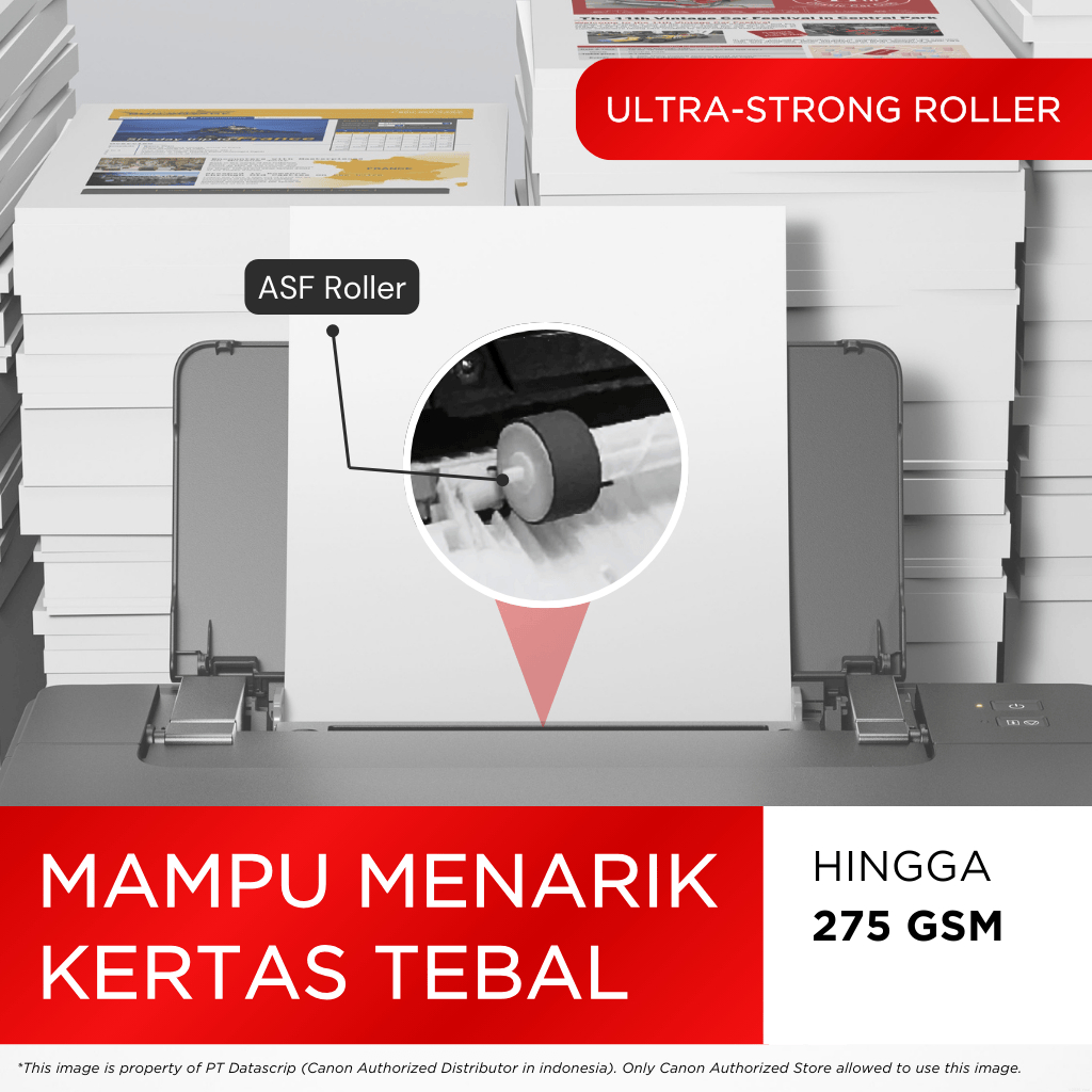 Printer Canon G1010 – Ink Tank Print Only Cetak 7000 Lembar – Garansi 3 Tahun – Roller Super Kuat