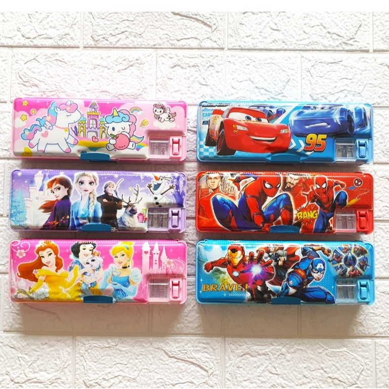 

Kotak Pensil Magnet Karakter Fancy / Pencil Case JC-115