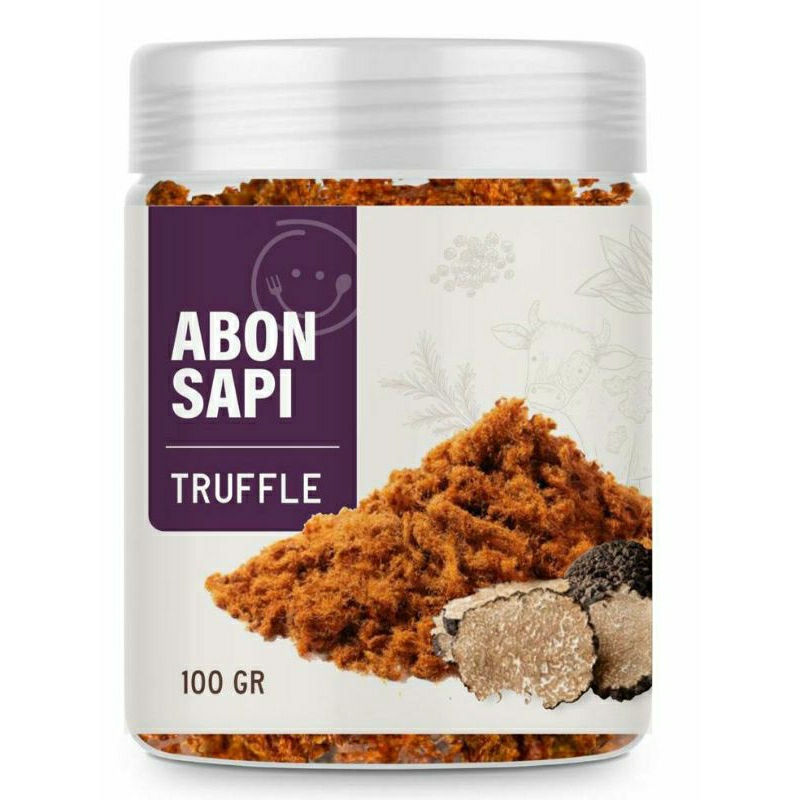 

Truffle Abon Sapi Premium Black Truffle(Jamur)-CHIBO ABON
