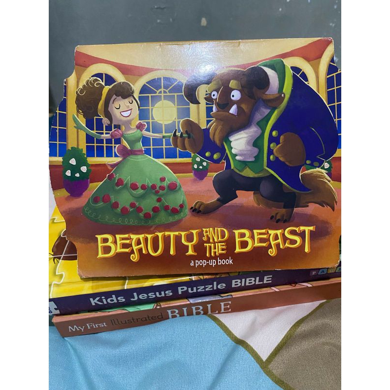 Preloved pop up book buku BBW edisi Beauty and the beast