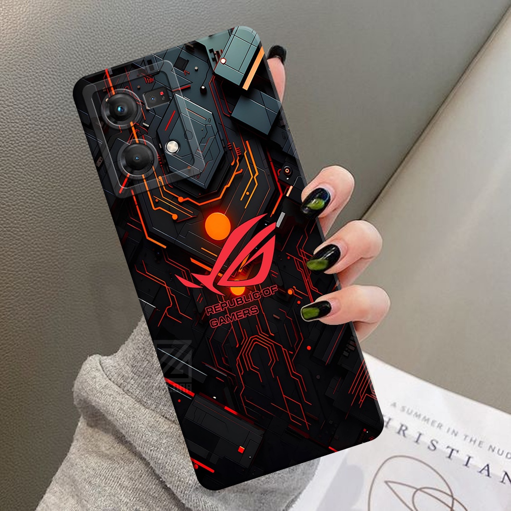 Case Oppo Reno 7 4G - Fashion Case Gamers - ZELORA - Sofcase Oppo Reno 7 4G - Casing Oppo Reno 7 4G 