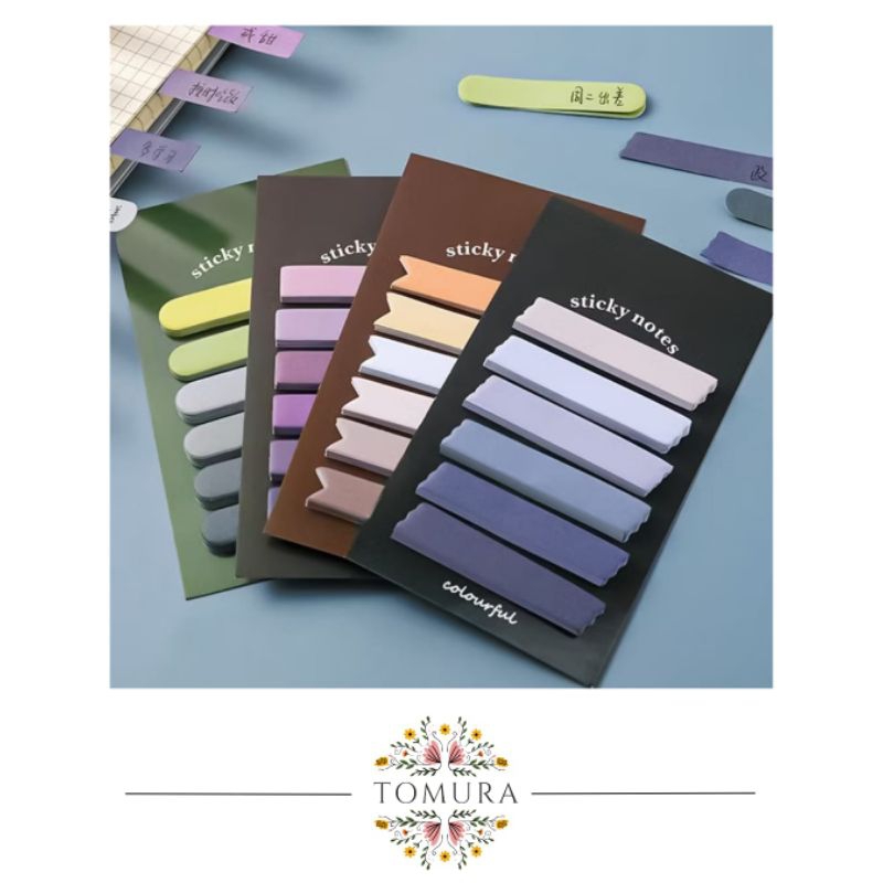 

Sticky Notes Pembatas 120 Lembar Warna Gradasi 6 in 1 Stationary