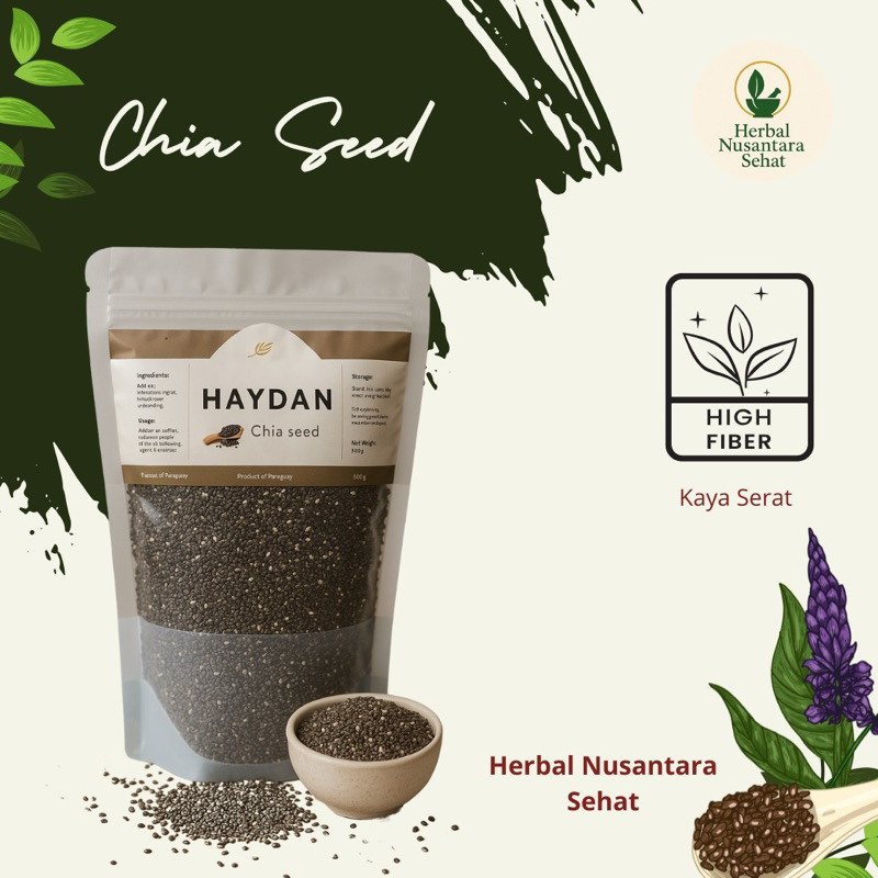 CHIA SEED MEXICO / Black Cia Seed ASLI