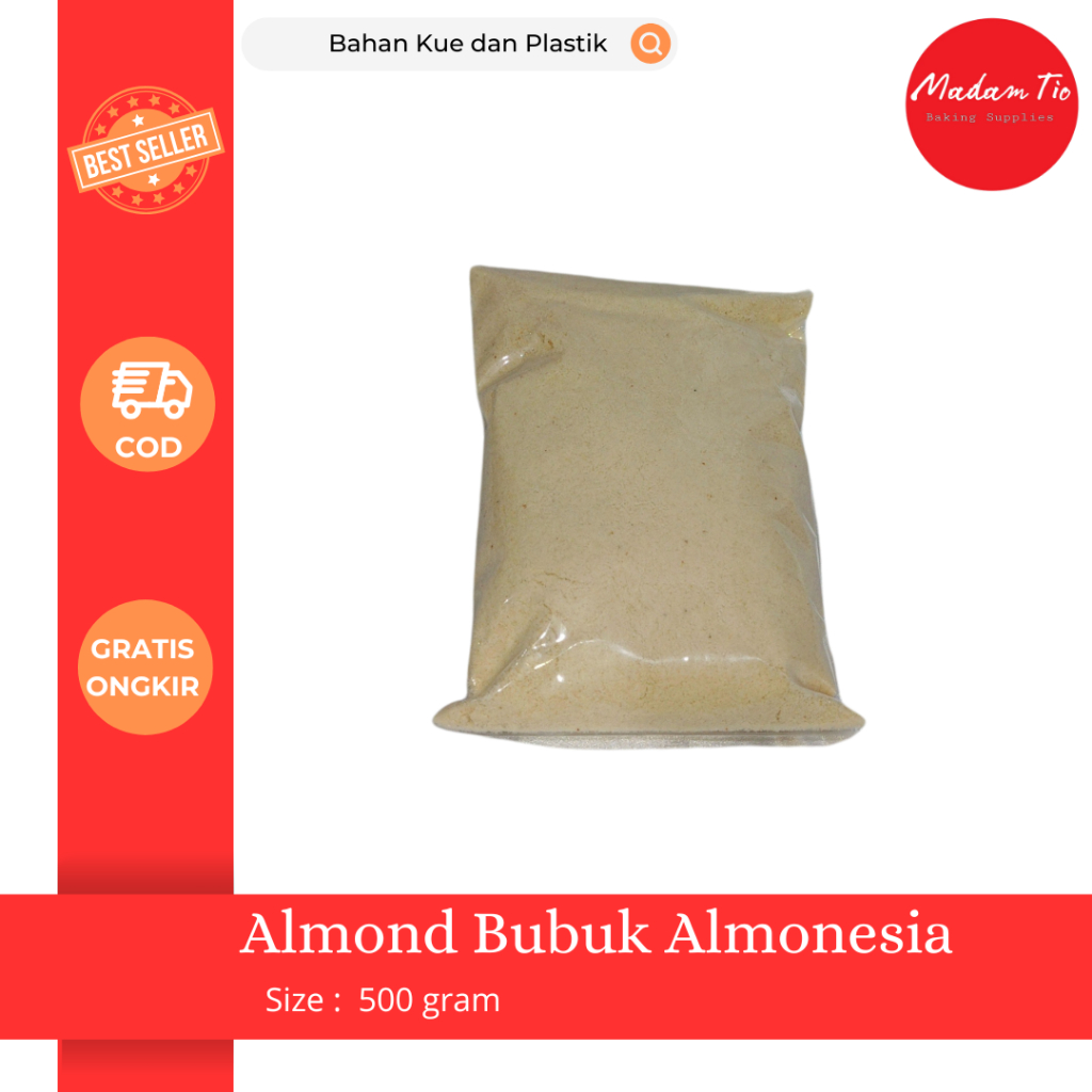 

Almond Bubuk Almonesia 500gr