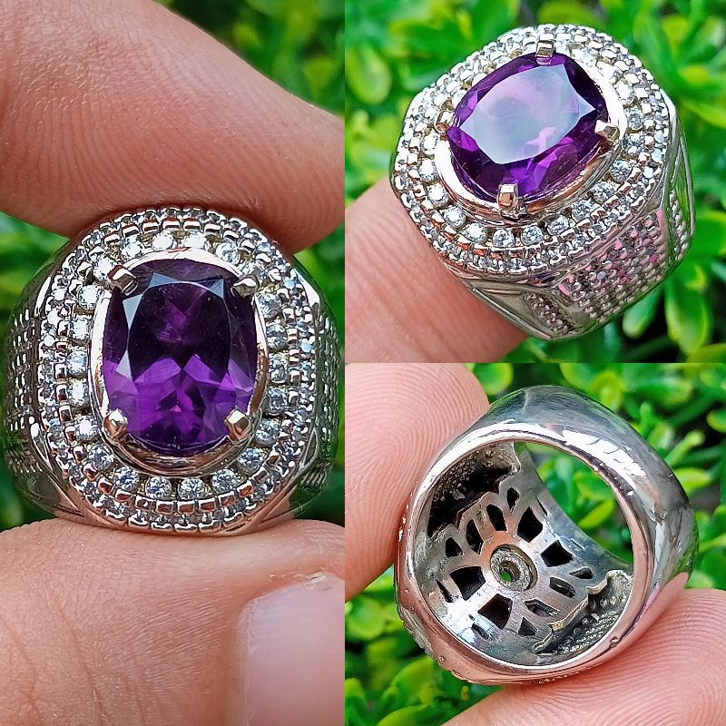 Natural Kecubung Amethyist Cutting