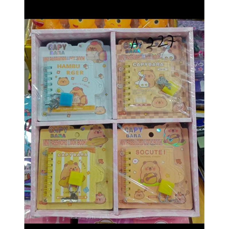 Note book Ring buku diary aesthetic mini 1 Pcs