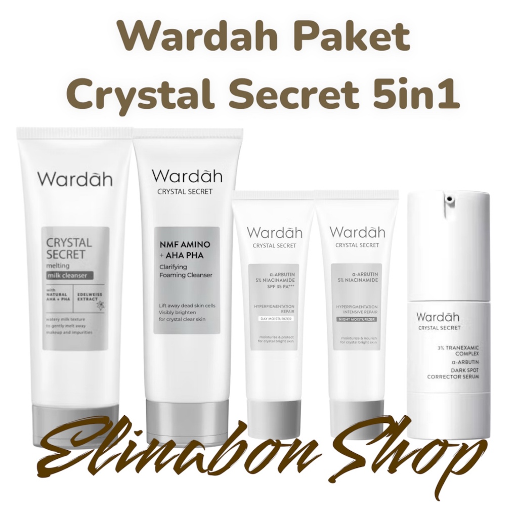 Wardah Paket Crystal Secret 5in1