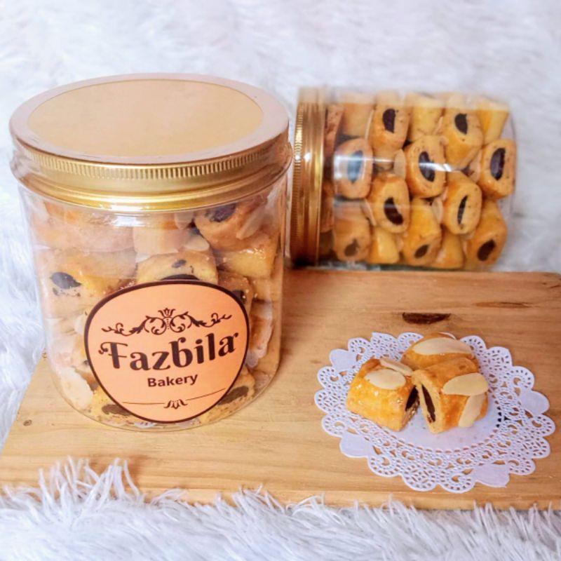 

Choco Almond Kue Kering Fazbila Bakery
