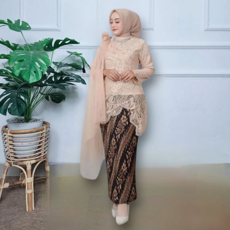 SETELAN KEBAYA - KEBAYA WISUDA HIJAB MODERN KEBAYA LAMARAN MEWAH KEBAYA KONDANGAN KEBAYA KUTUBARU KE