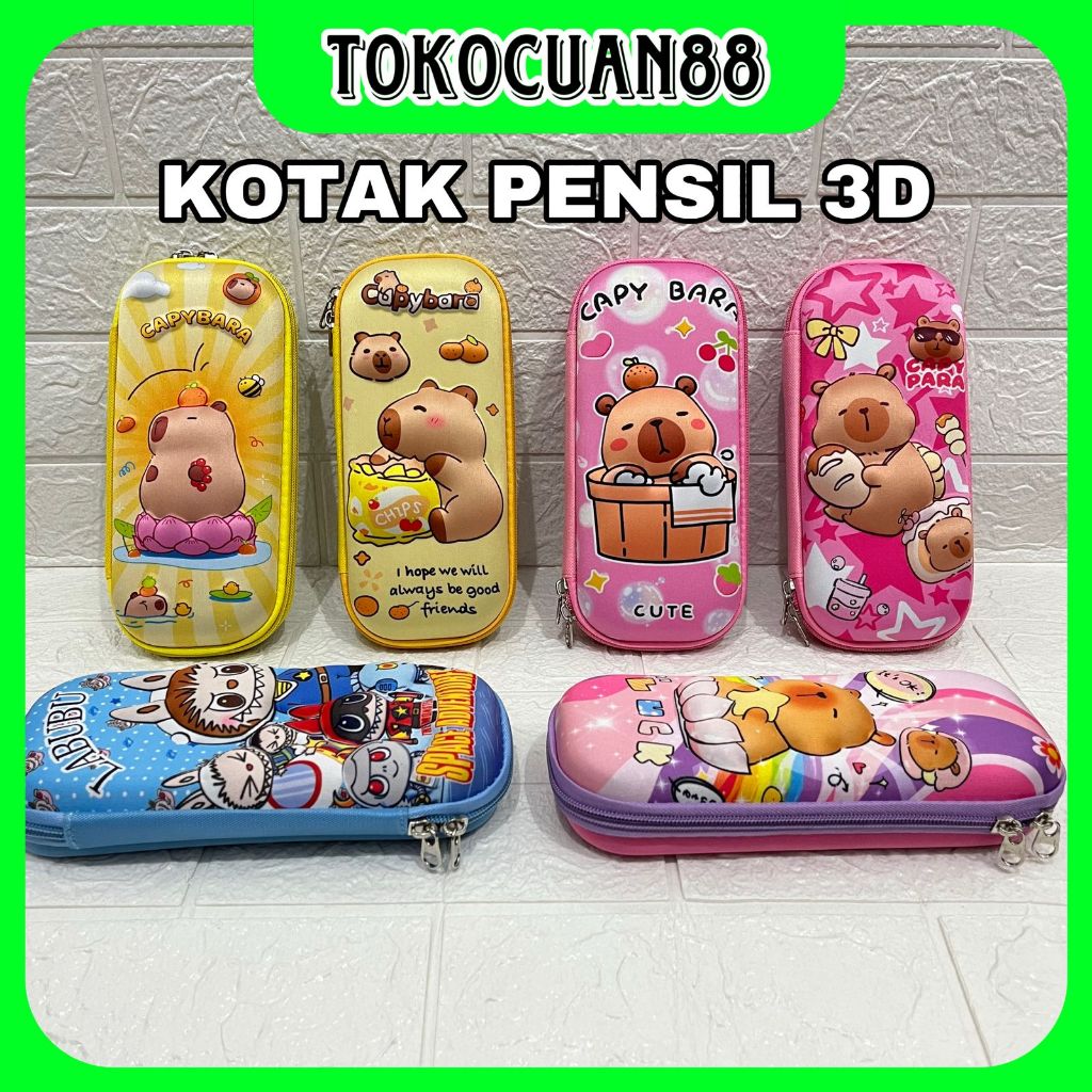 

Tokocuan88 - Tempat Pensil Viral 3D Tempat Pensil Anak Laki Laki Waterproof Kotak Pensil Anak Perempuan Alat Tulis Sekolah