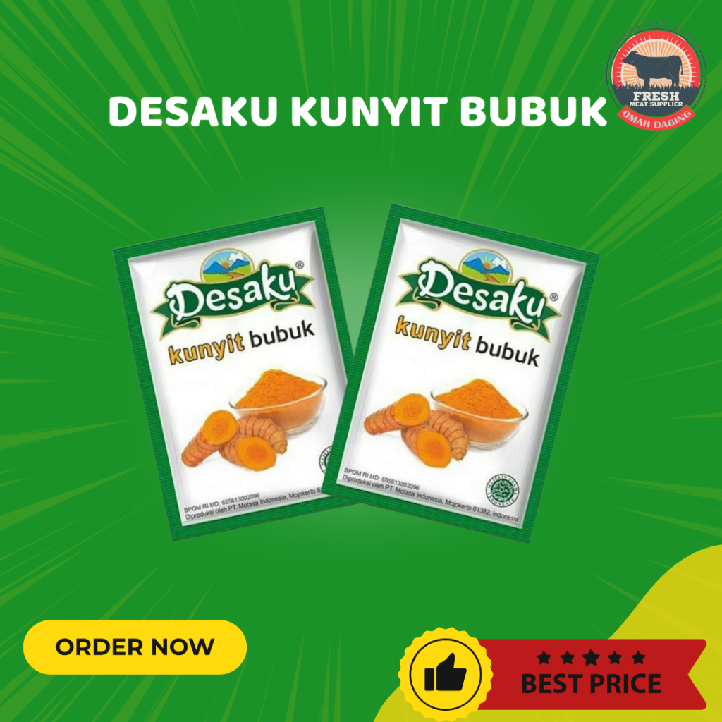 

Kunyit Bubuk Desaku Saset