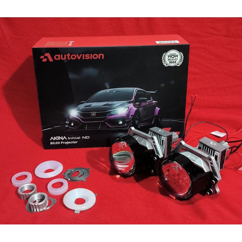 Autovision AKINA initial ND 2,5 inch Biled Projector Headlamp Biled Projector Autovision
